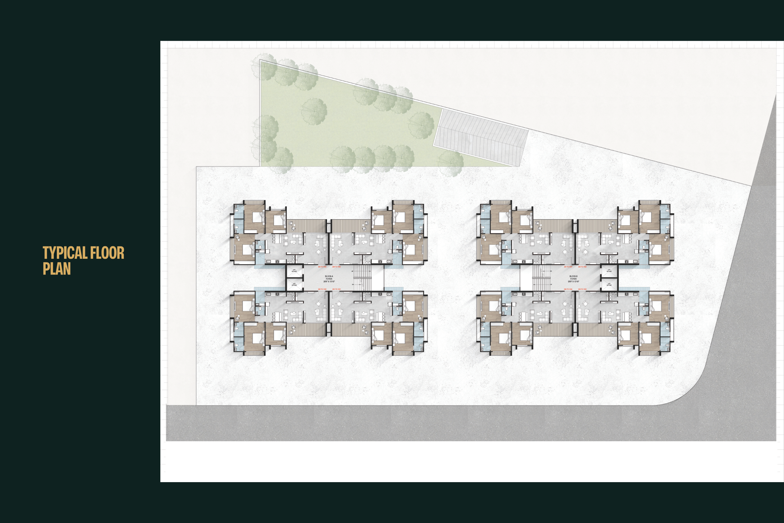 Ariva typical floor plan