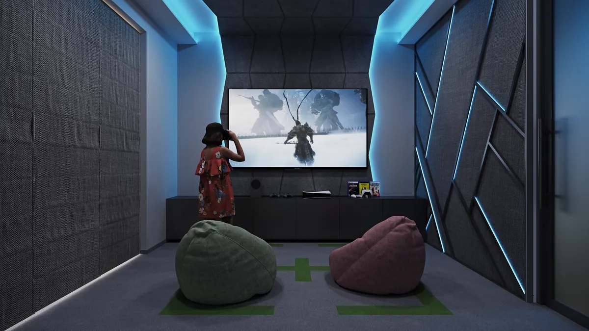 VR and gaming room at Ariva