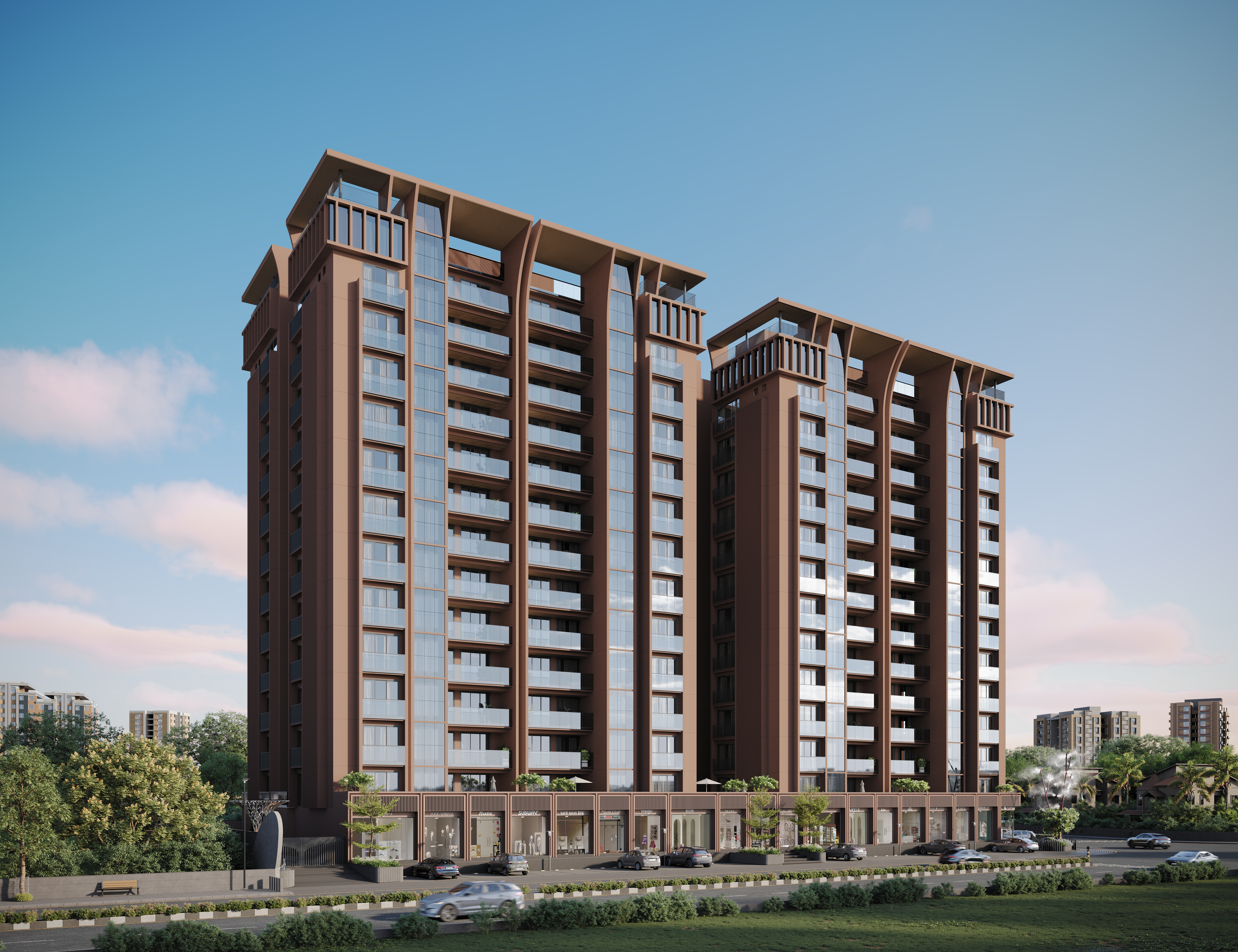Ariva — 3BHK residences at Sargasan, Gandhinagar