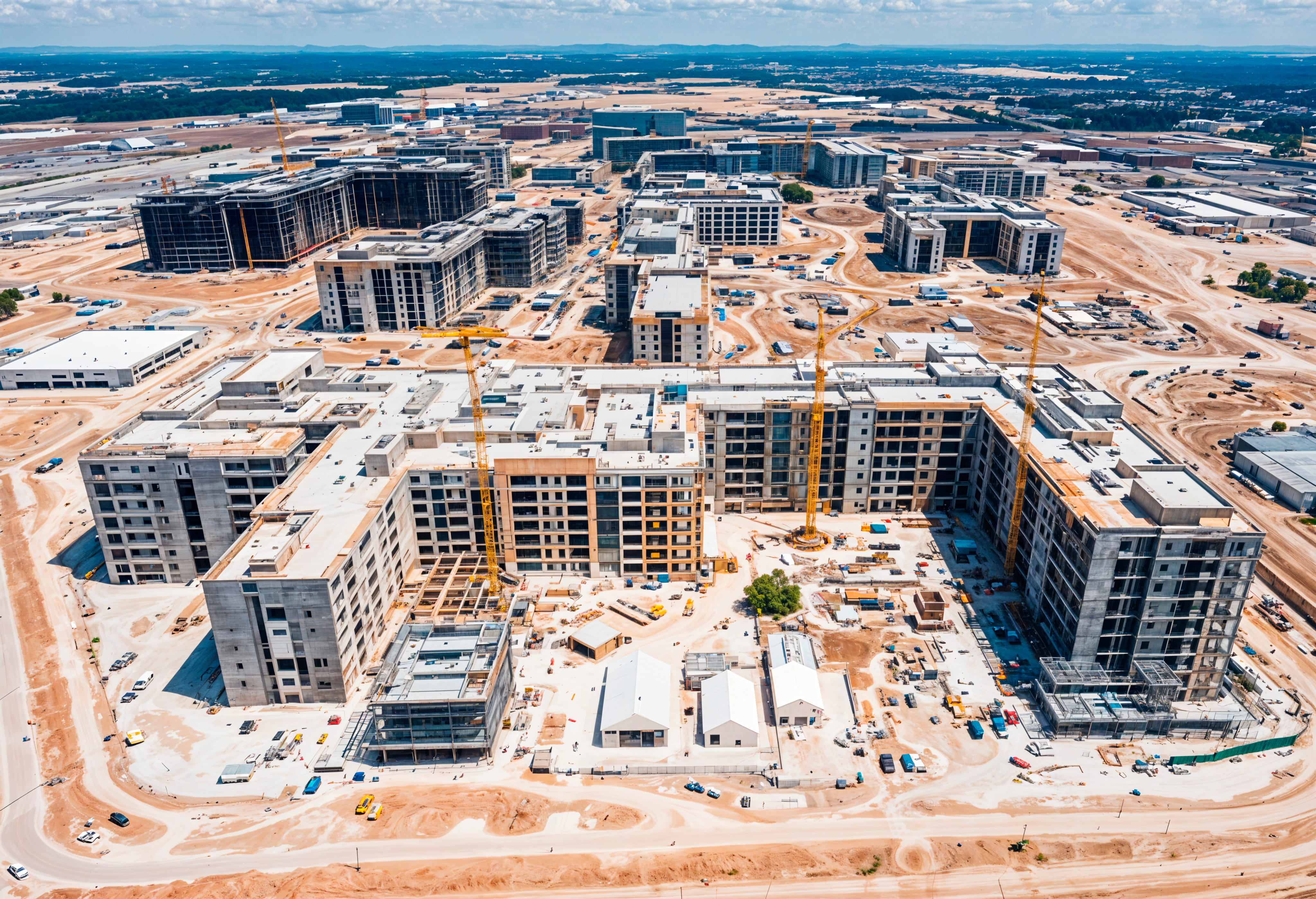 Modern 3BHK interior layout typical of new launch towers in Gandhinagar