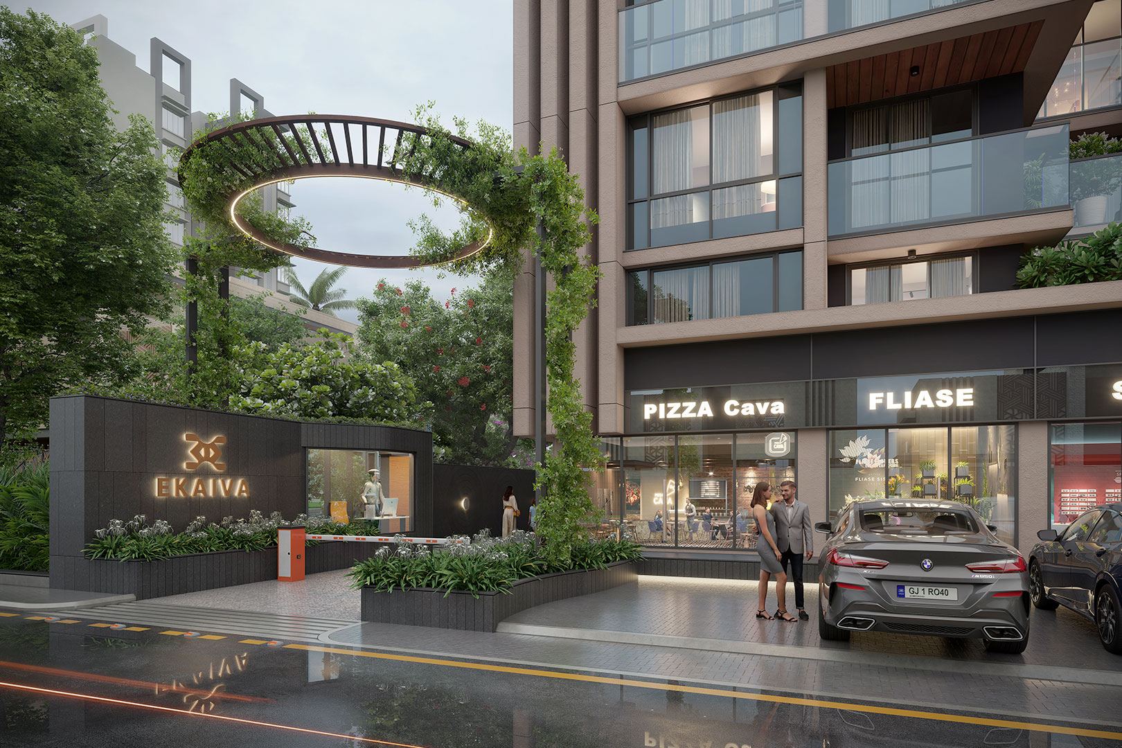 EKAIVA 3BHK project near Sargasan Gandhinagar – fast growing hub